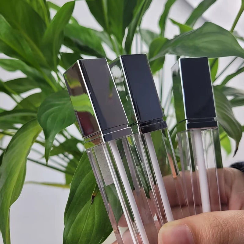 Private Label Custom 6.5ml Empty Square Liquid Lipgloss Lip Gloss Oil Packaging Tubes Container