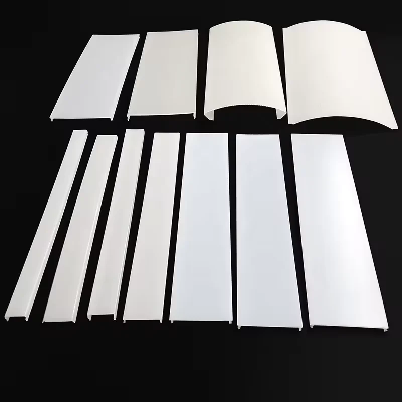 Light Cover Plastic Lampshade Transparent Lighting Accessories Led Plastic Lamp Shade Cover Pvc Pc Lamp Shade Diffuser