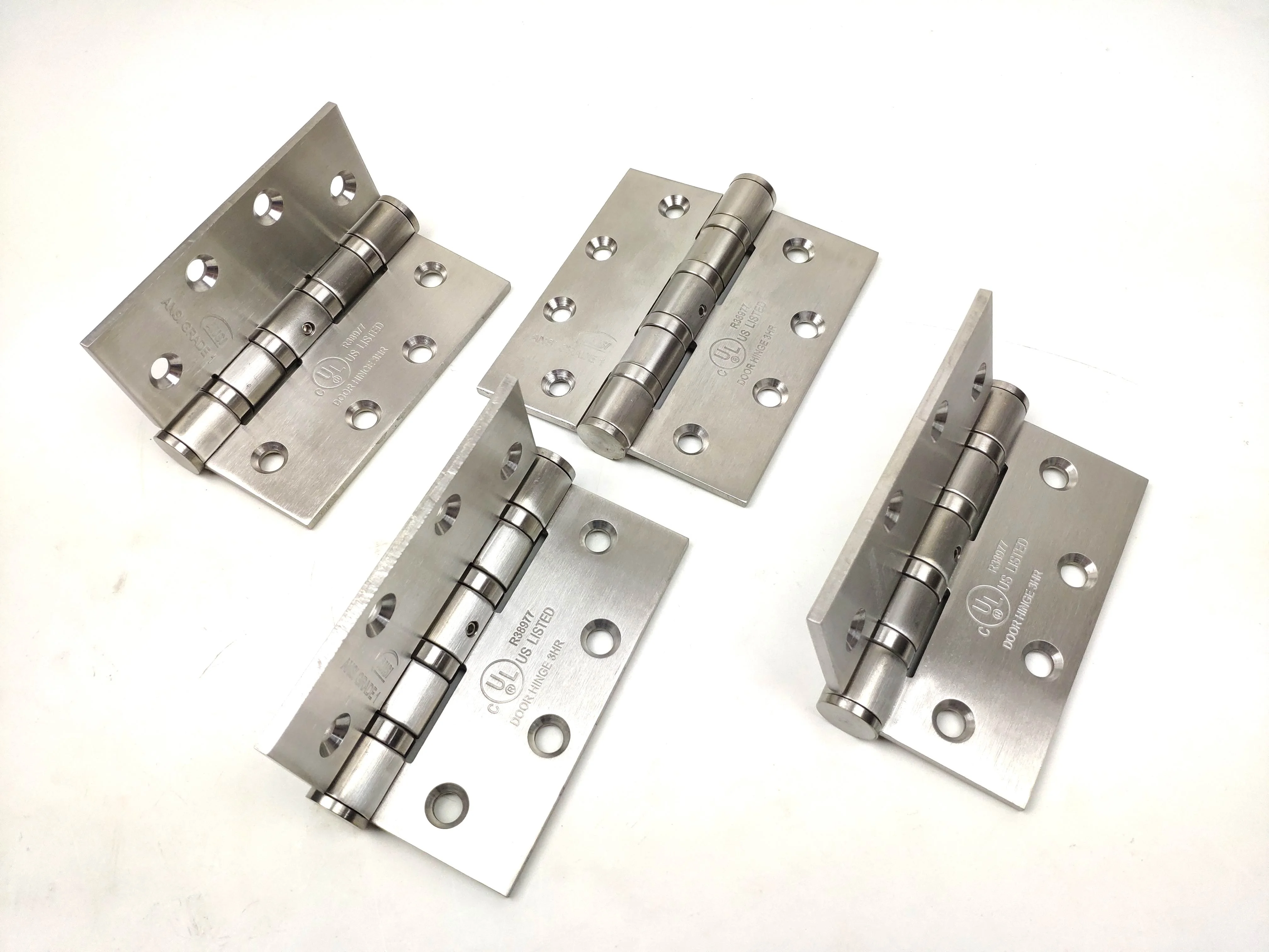 ANSI Grade1Ball bearing butt Hinge Stainless steel 304 Fire rated heavy duty door hinge for wooden metal aluminum door