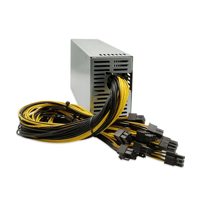 New PSU For Single Channel 12V 10*6P Power Supply 1800W 2000W 2400W 2600W 2800W server psu
