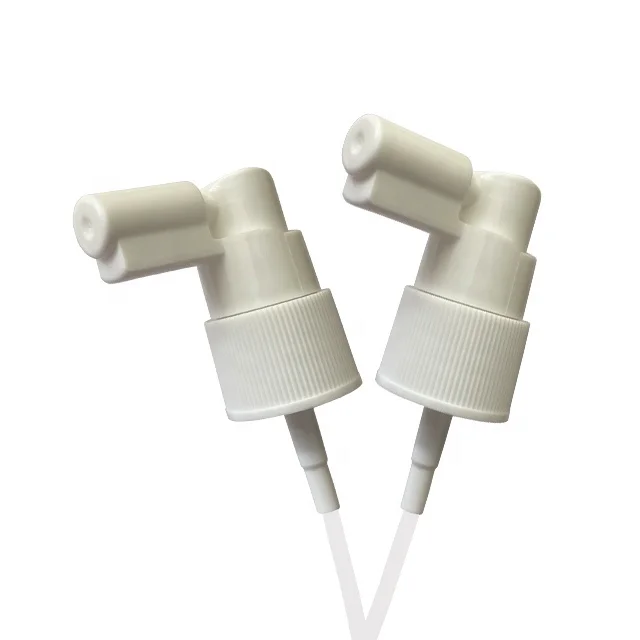 18/410 20/410 24/410 whiteblack color medical spray pump equipment liquid medicine oral throat sprayer handhold spray pump nasal