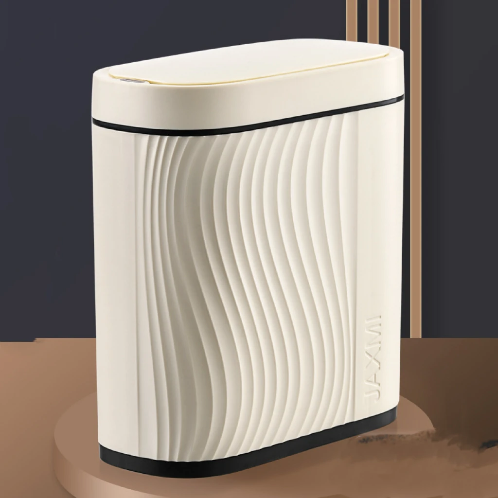 Hot Selling Fashion Intelligent Sensing Garbage Bin With No Touch and Cover Electric Household Garbage Bin