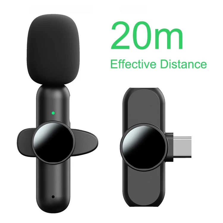 Hot Selling lapel Smartphone computer Video studio equipment recording Interview Live Broadcast Condenser Lavalier Microphone