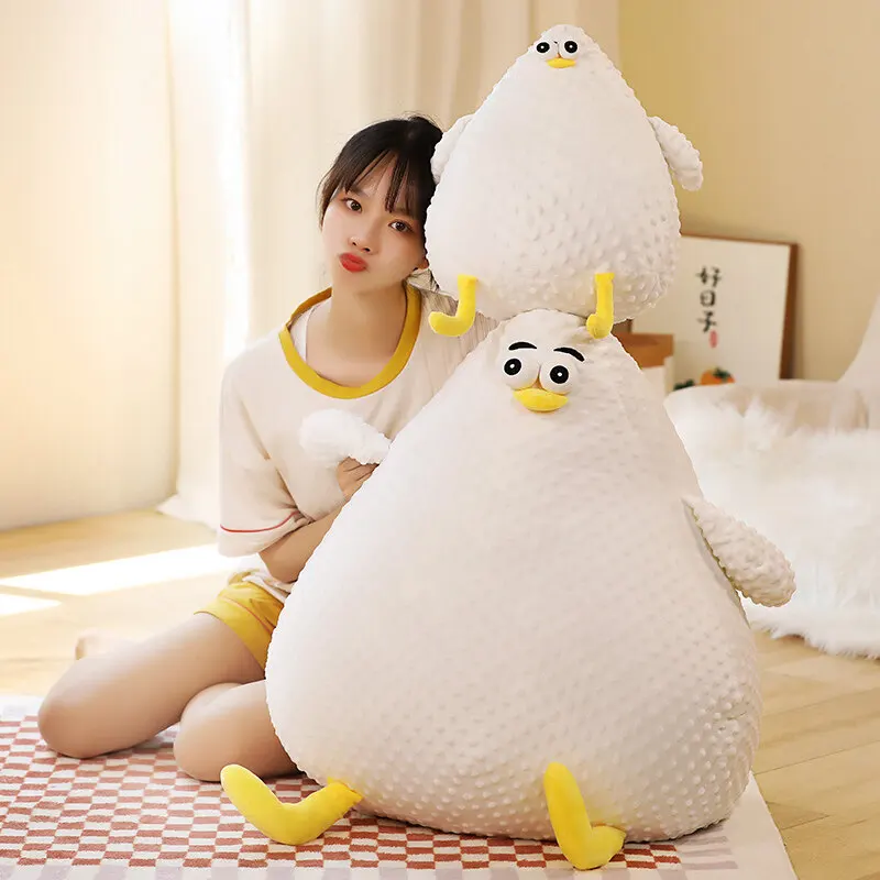Wholesale Super Soft Sea Mew Gull Plush Stuffed Animal Anime Toys Pillows As Gifts