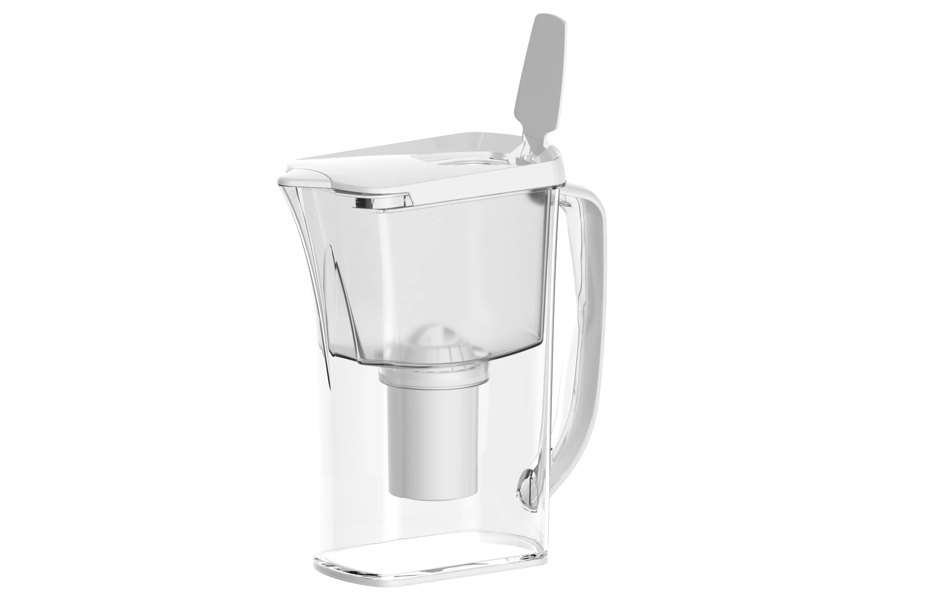 healthy drinking water filter pitcher home use water purifier professional alkaline water filter jug  with carbon fiber