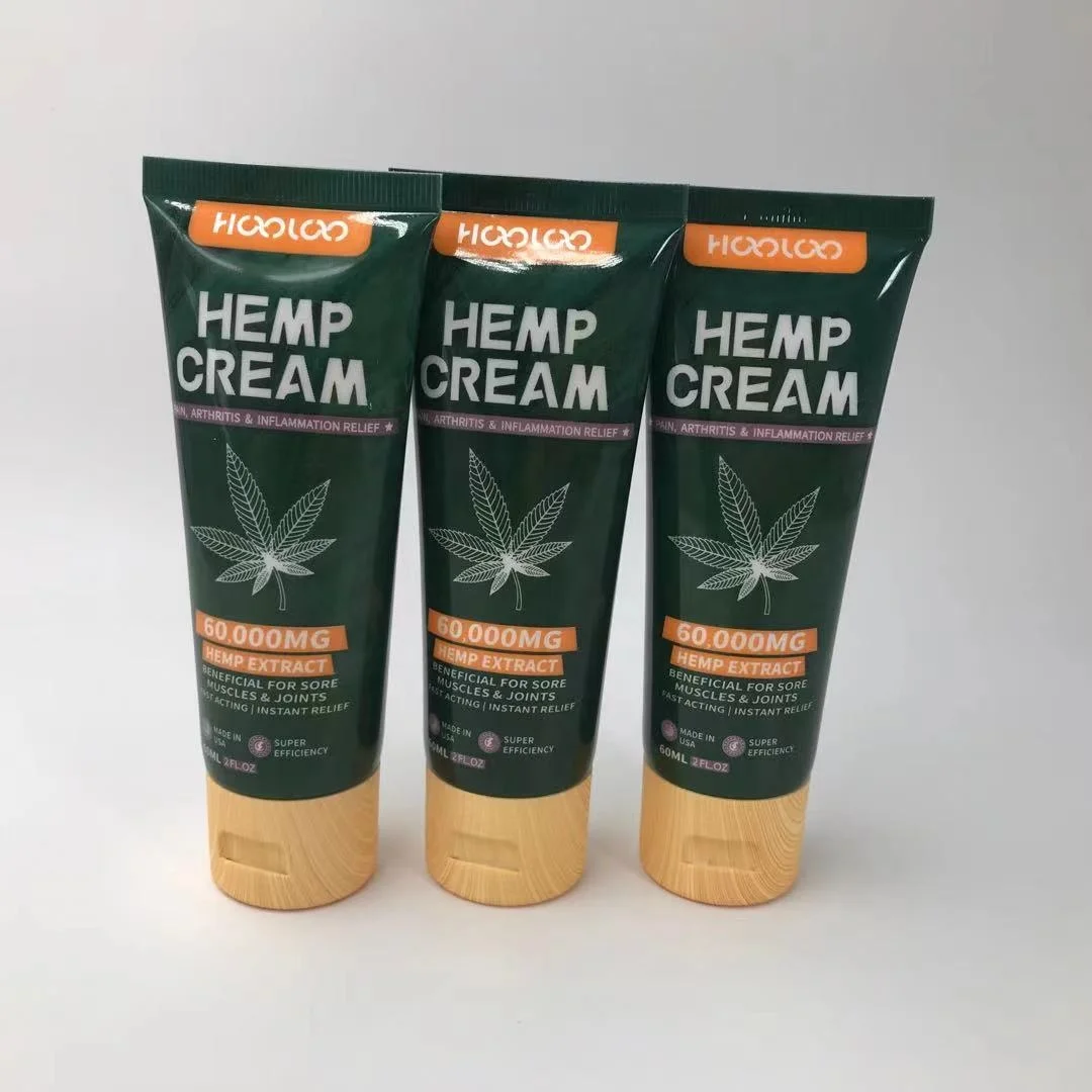 Plastic Medicinal Tube Packaging Skincare Packaging Tube With Wood-Grain Flip-Top Packaging