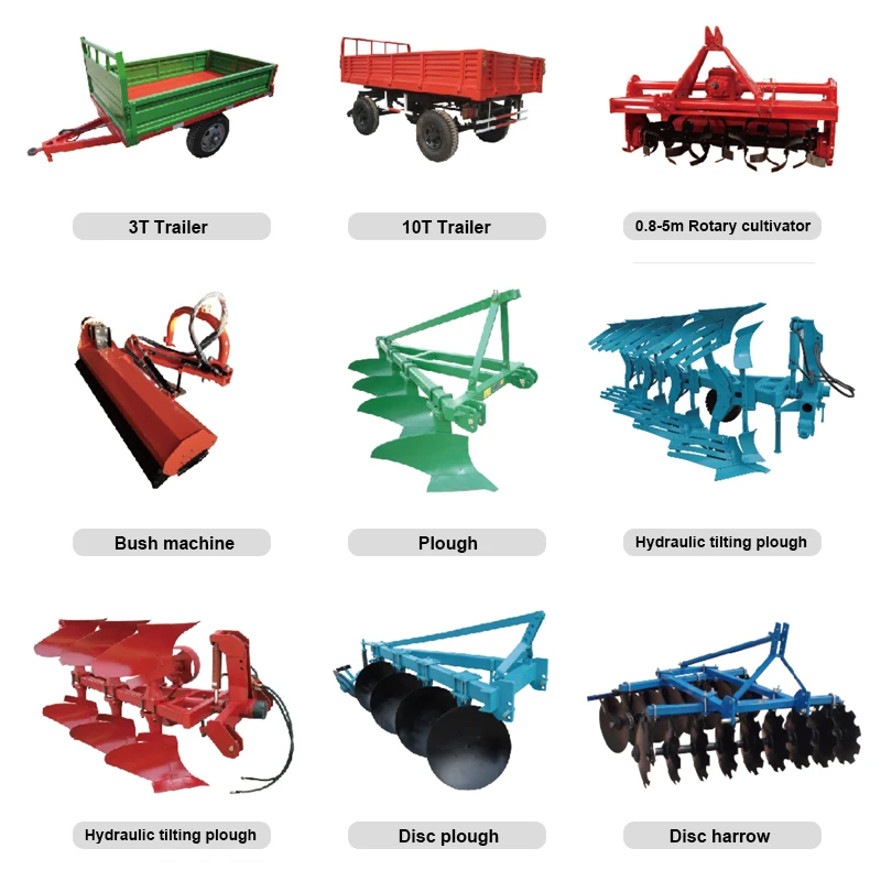 Good Quality Price Agriculture Traktor 4x4 Mini Farm 4wd Compact Tractor