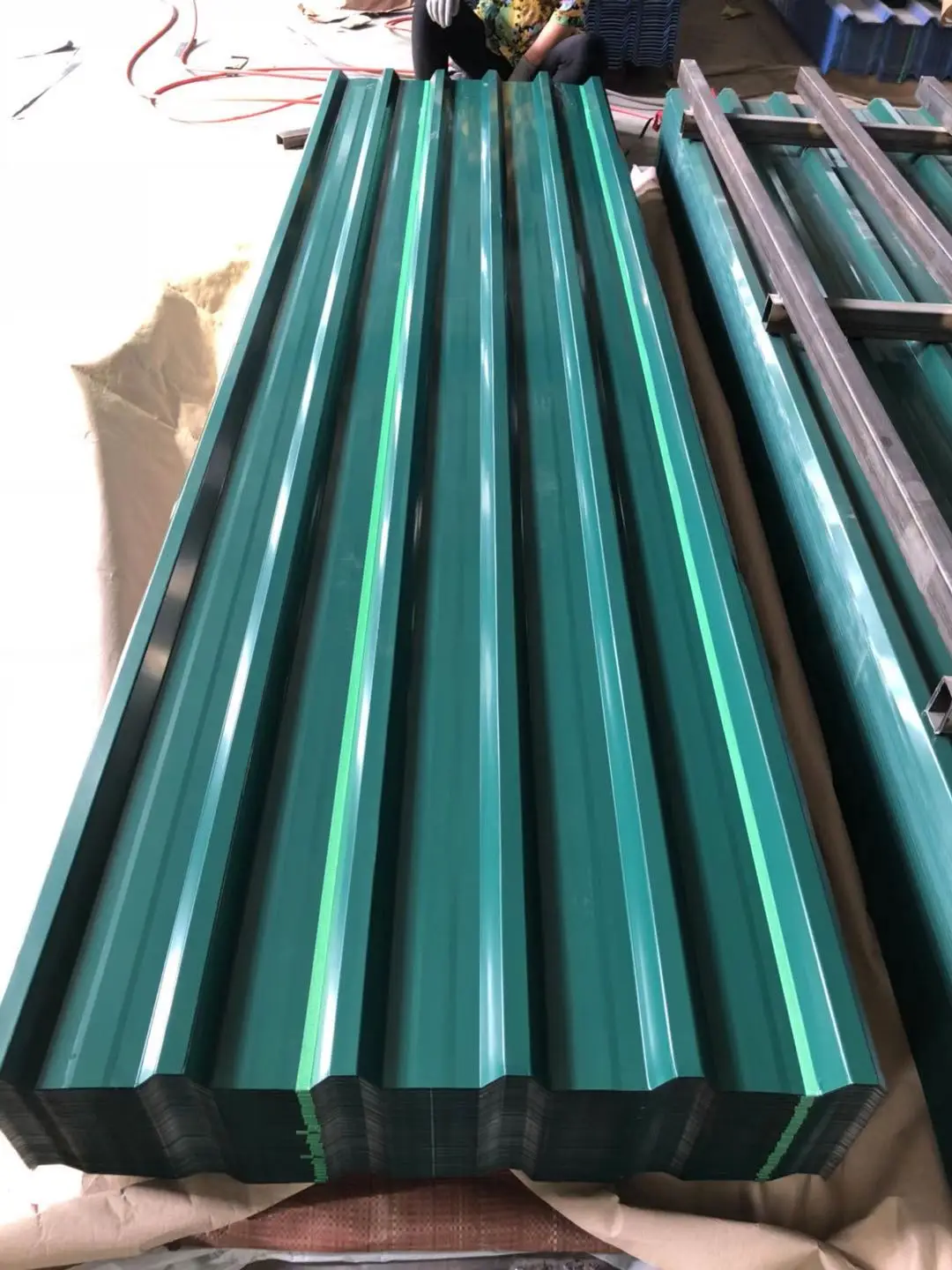 For Construction Asia IBR Flat Roof Flexible Zinc Coated GI Golden S325 Carbon 1mm Thick Galvanized Steel Plate/Sheet