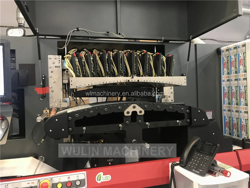 for label sticker inline production High speed low printing cost industrial inkjet printer color digital printer