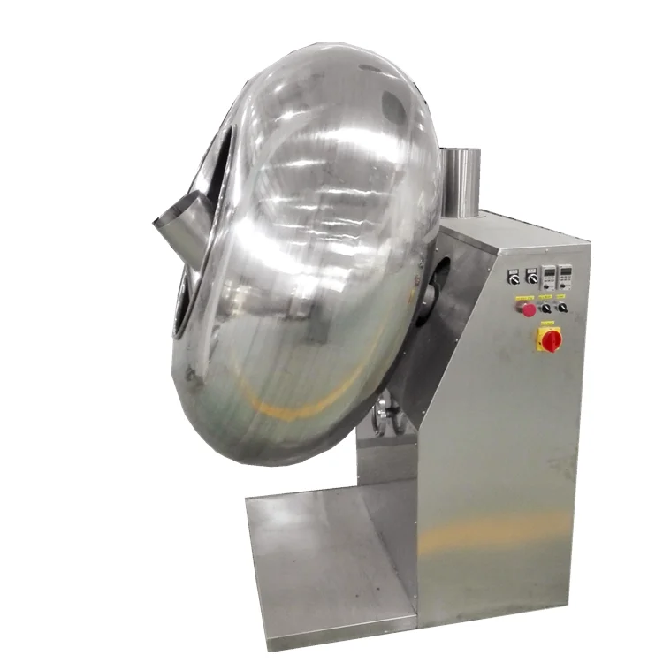 Chocolate Coating Machine chocolate sprayer and coating machine with cooler