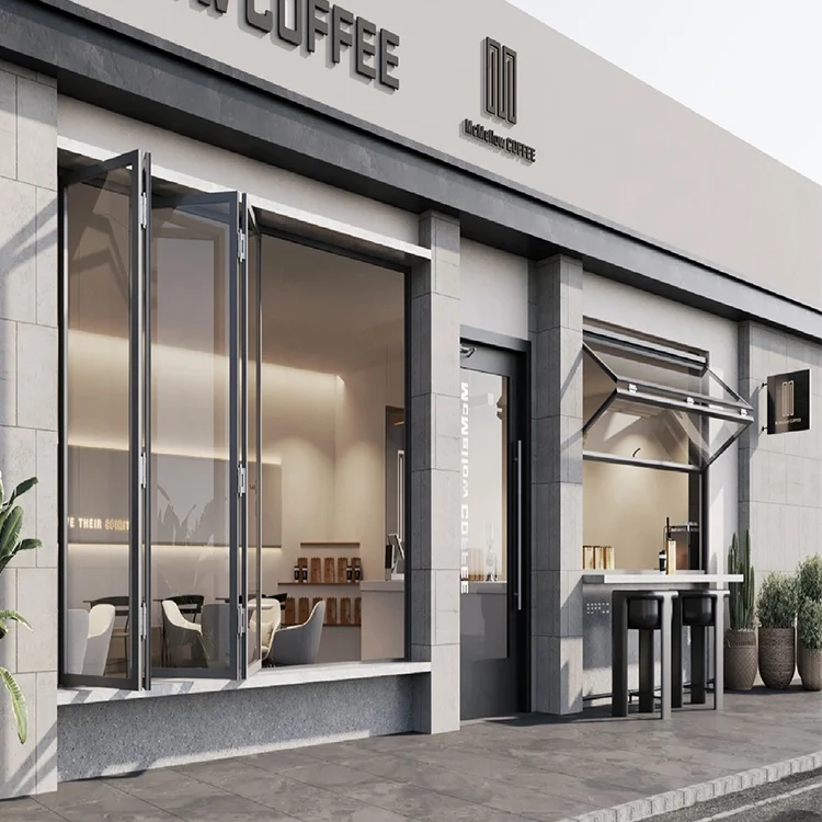 Cheap best soundproof garden windows aluminum clad wood casement window and top hung window manufacture Folding Windows