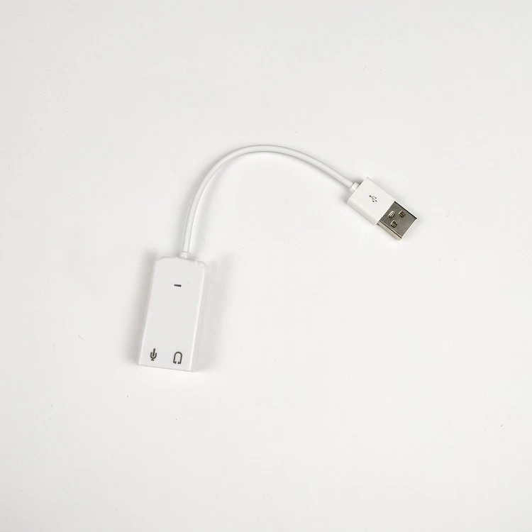 
External USB Sound Card 2.0 Virtual 7.1 Channel Adapter Microphone Audio Sound Cards 