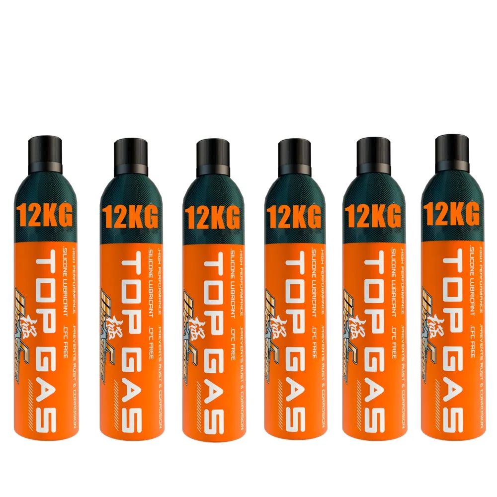 OEM Ultraforce TOP GAS for Air Soft GBB PCP HPA  TOP GAS 12KG Best Airsoft Gas 600ML