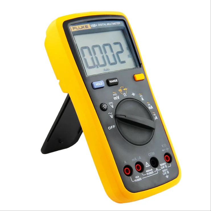 Fluke 15B + 4000 отсчетов Цифровой мультиметр переменного тока/постоянного тока тесты мультиметры