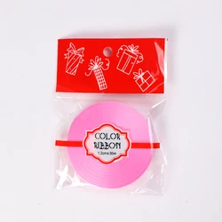 Wholesale 1.2cm*30m Plastic Balloon PP Color Ribbon for Wedding Birthday Party All Festivals Balloon Ribbon Supplies