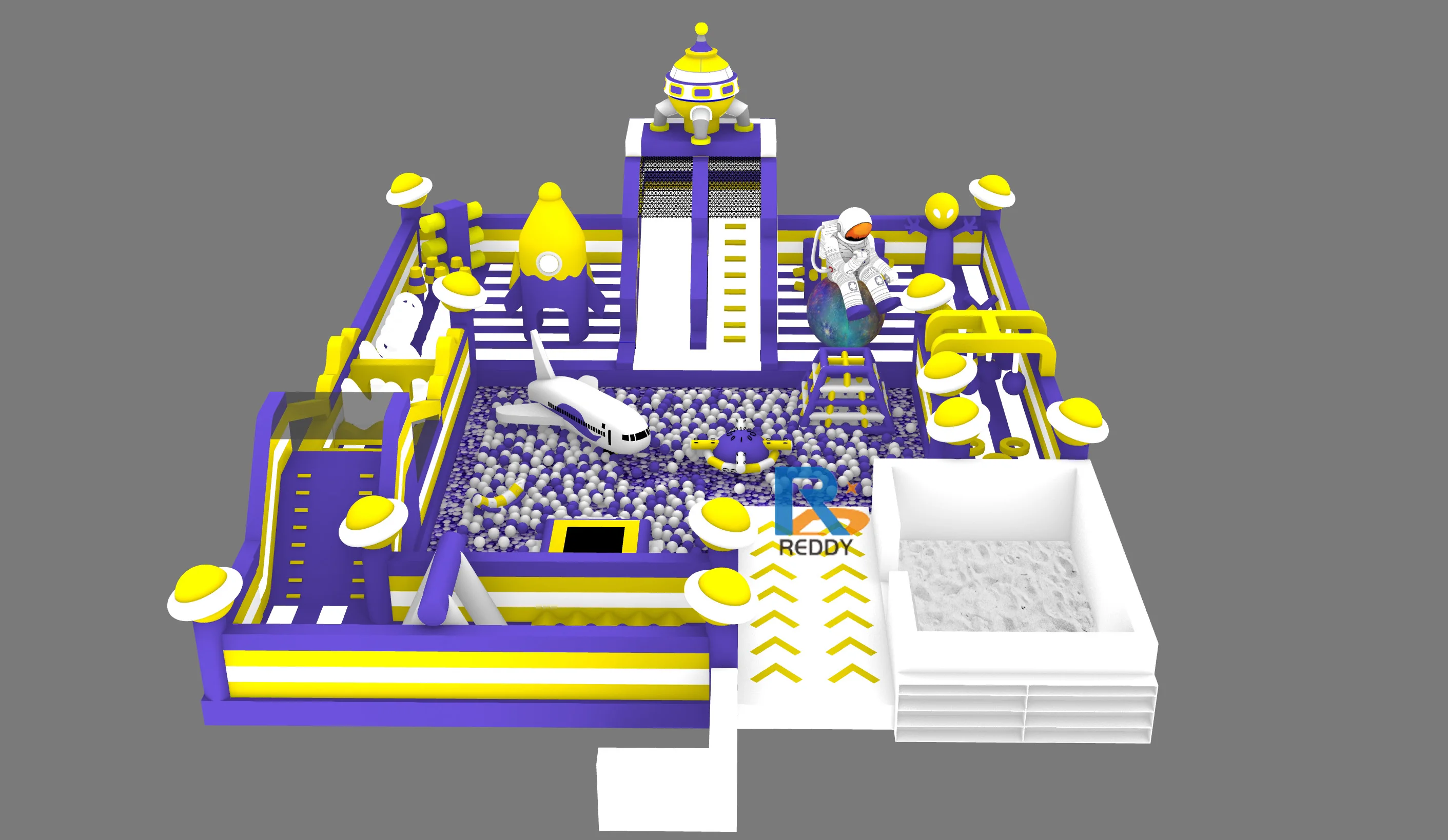 Factory price commercial grade 5k giant outdoor inflatable theme park obstacle course  inflatable for sale