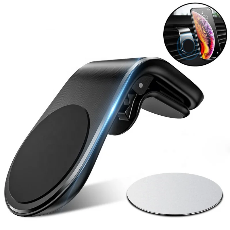New L-Type competitive price magnetic car phone holder mount cup phone holder for car