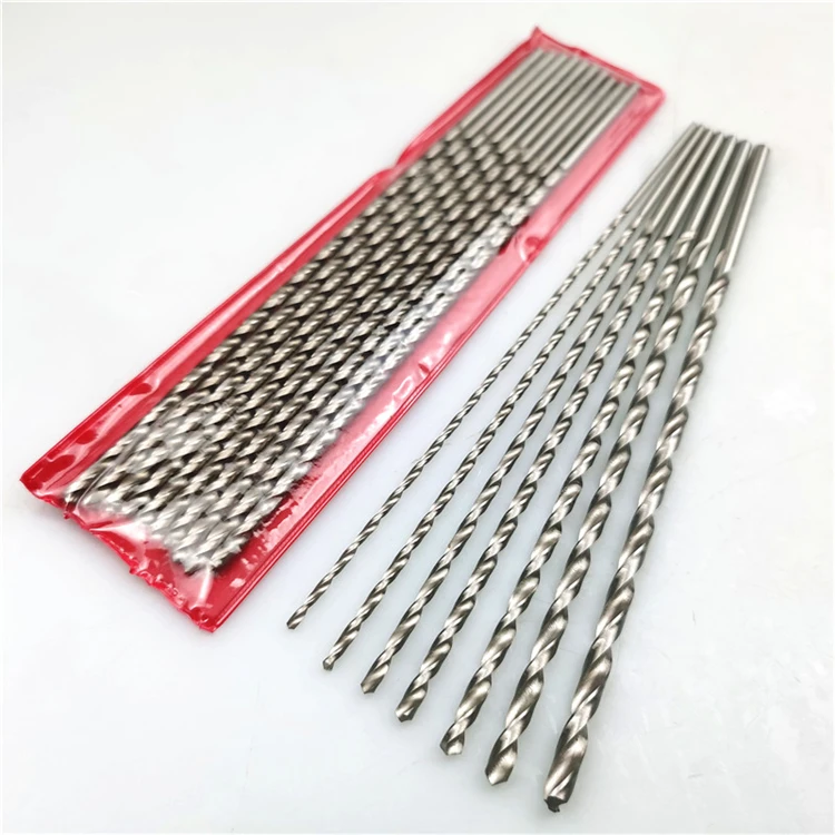 Factory direct supply long hss extension 200mm straight shank drilling tools bit drill bit extension drill bits for steel iron