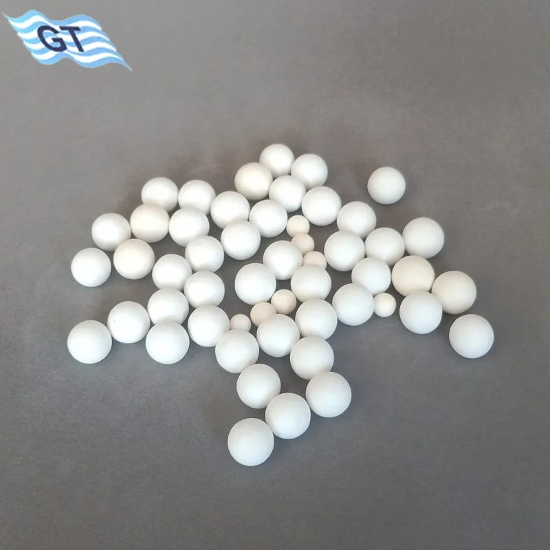 High alumina content ceramic ball for chemical industry