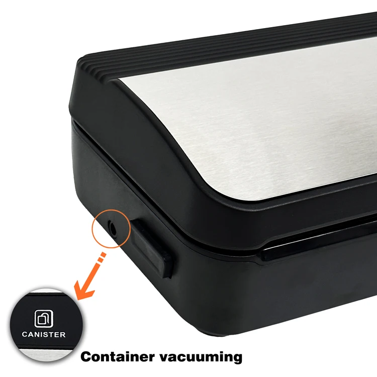 30CM Stainless Steel Portable Heat Sealer Sealing Machine 80kpa Vacuum Packing Machine