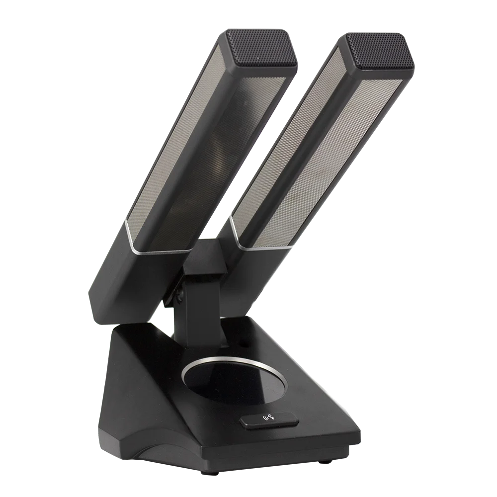 LCD display touch screen Dual Rods Desktop discussion Voting microphone for conference room audio system