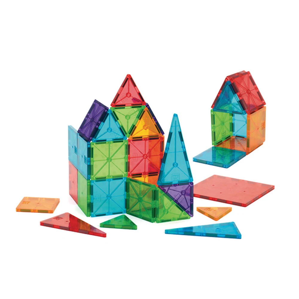 155pcs Kids Educational Magnetic Building Blocks Tiles for Toddlers ASTM 5 to 7 Years 8 to 13 Years 2 to 4 Years