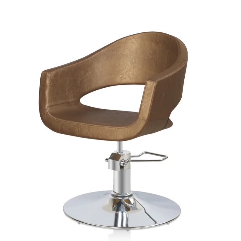 Modern beauty gold chair hair salon furniture hydraulic salon chair