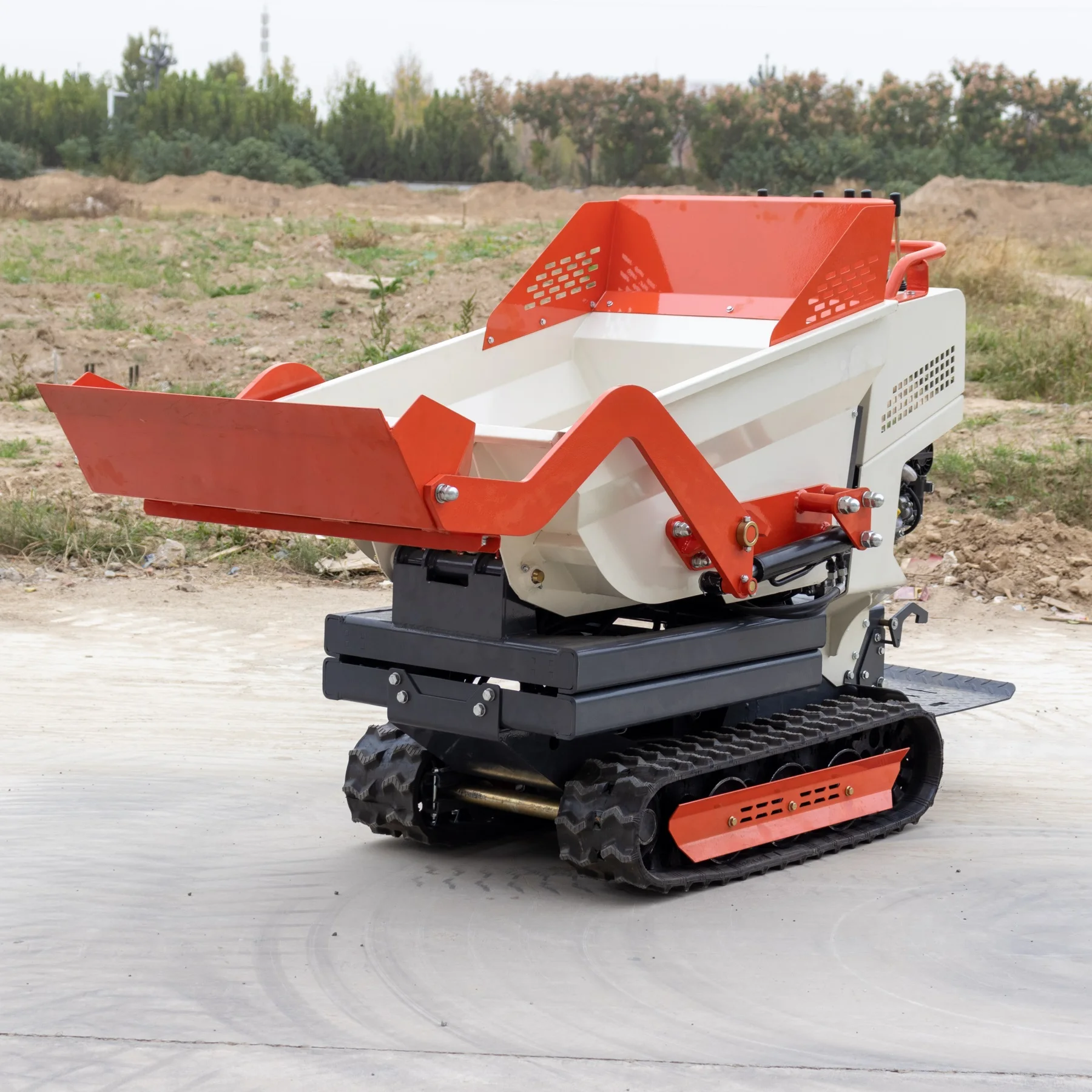 Chinese Newly Designed Automatic Lifting Mini Dumper Mini Truck from Hightop