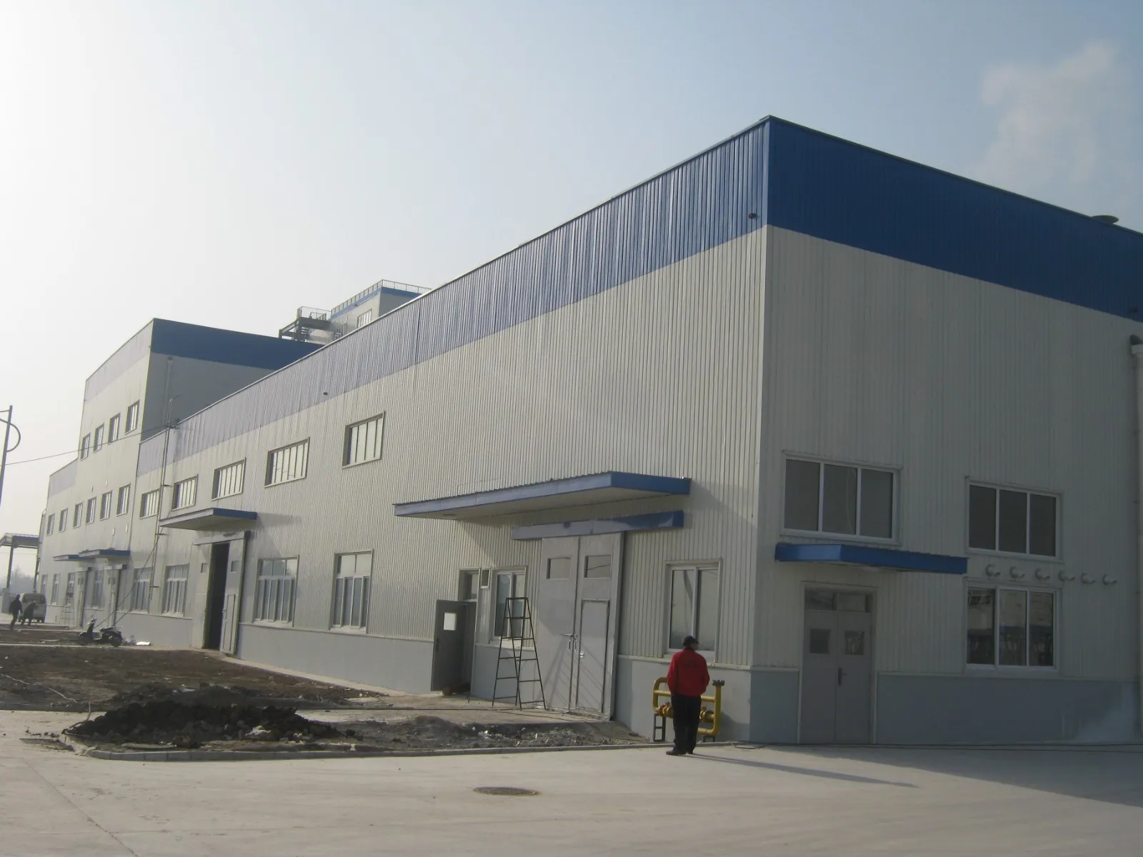 Steel Structure manufacturing plant turnkey project