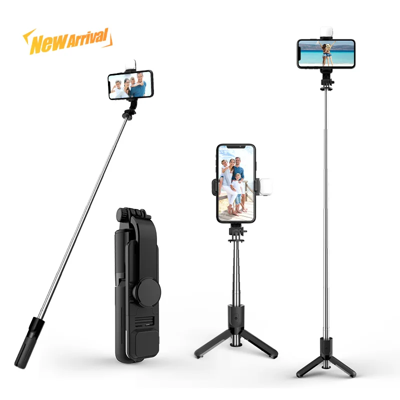 2022 professional aluminium tripod for smartphone photo tripod travel photography