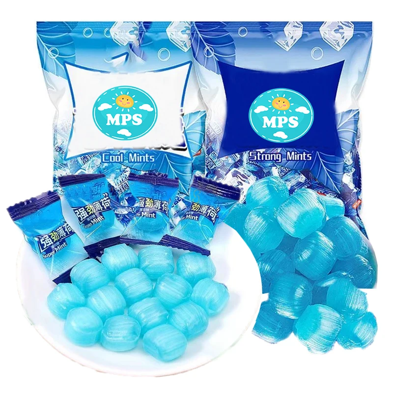 Breath Mint Bulk Hard Candy Customizable Packaging Assortment Of Flavors Cool Sugar Free Mints Candy