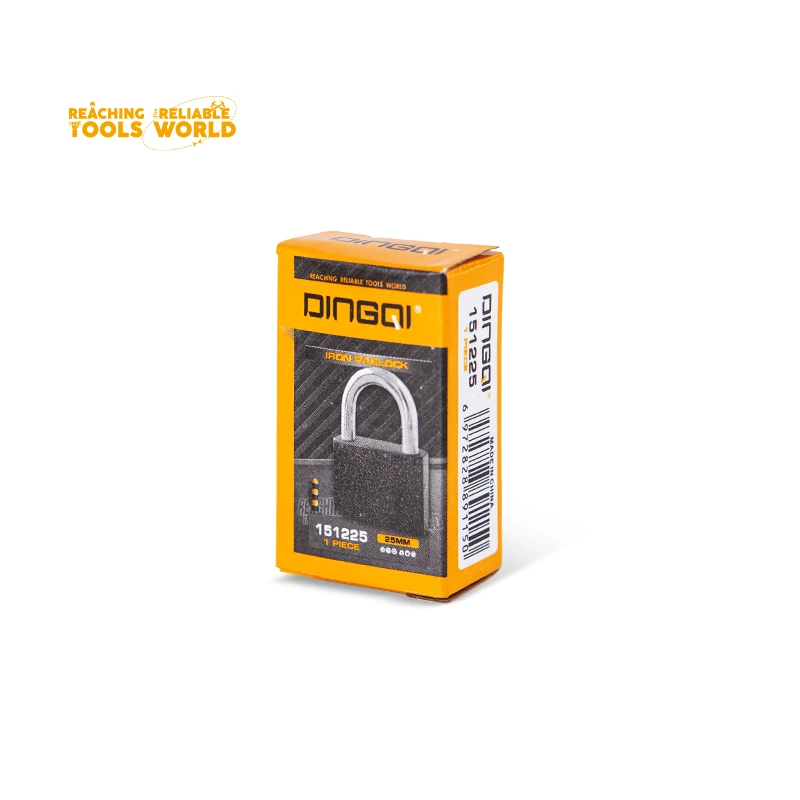 DingQi Padlocks Wholesale Iron 25 Mm Iron Padlock Safety Padlocks