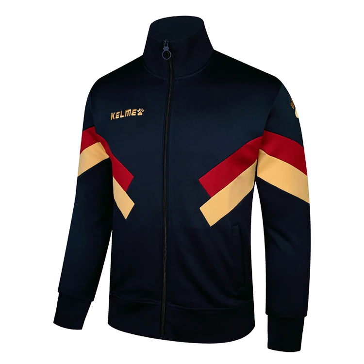 
KELME custom unisex training jacket football clothes soccer wear tracksuit sports climbing ootball clothes training jacket 
