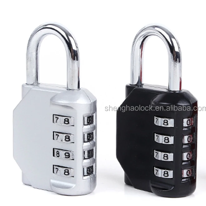 CH-604 resettable password combination padlock mailbox 4 digit/dial combination lock