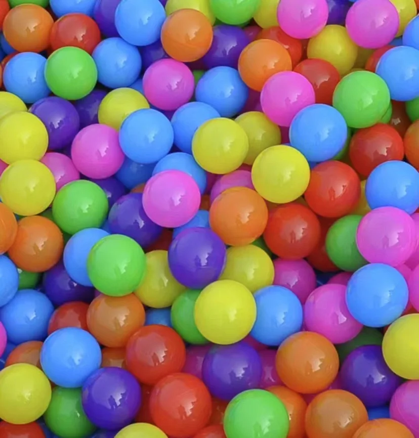 Manufacturers direct Wholesale  PE Colorful Baby Cheap kids toddler playground Plastic Soft Anti-flexible Ocean Ball Pit Ball