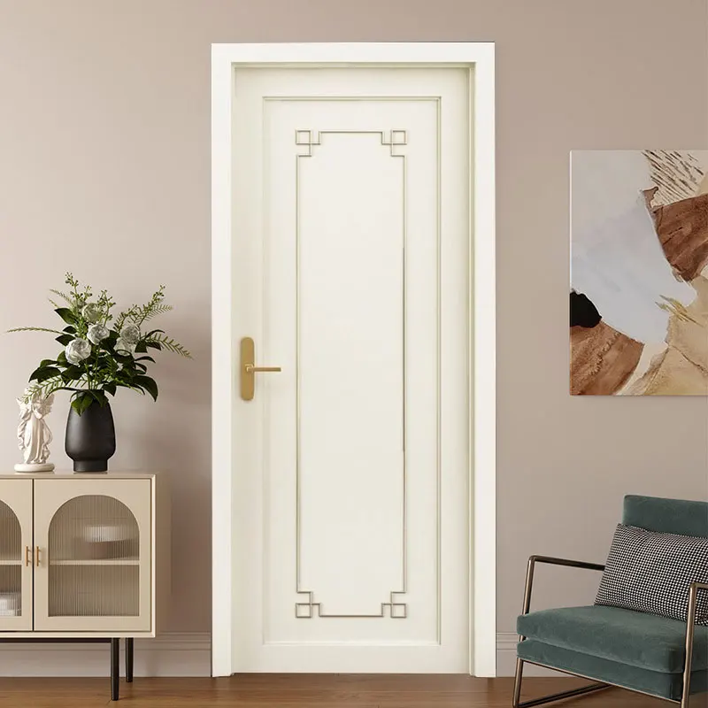 Hot Sale High Quality Wonderful Design Used Solid Wood Interior Doors Solid Wood Interior French Wood Door
