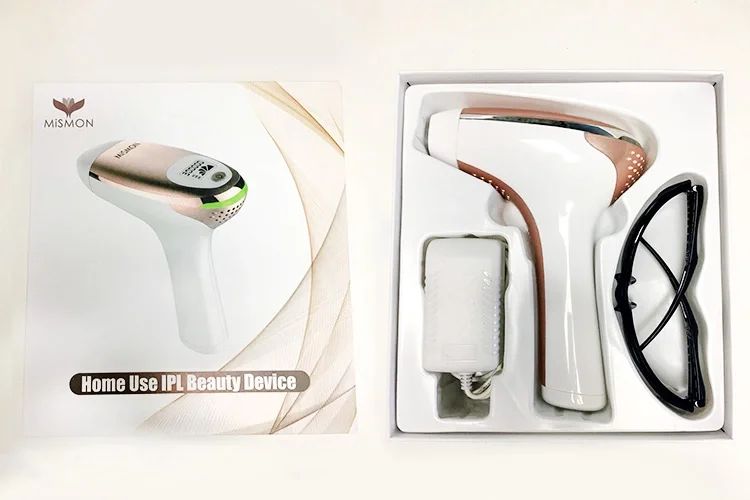 Портативный лазерный аппарат Mismon, домашний лазерный эпилятор для удаления волос IPL