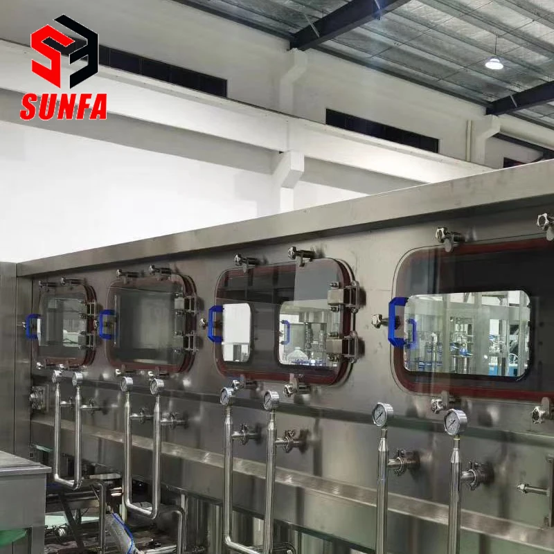 Full Automaticm 19.8L barrel Pure water aking machine 5 gallon bottle filling machine 20Liters bottle filling plant  1 buyer