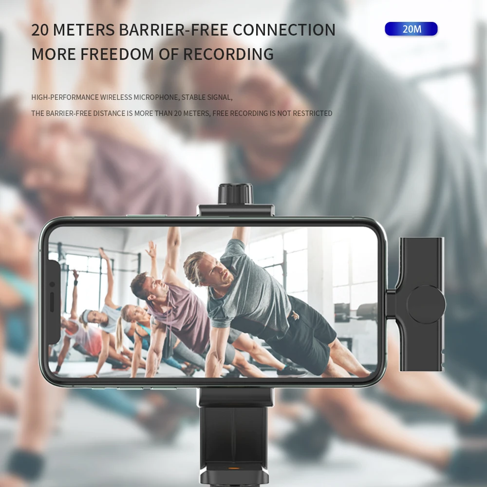 Hot Sale Factory Direct Vlog Professional Wireless For Andriod Microphone