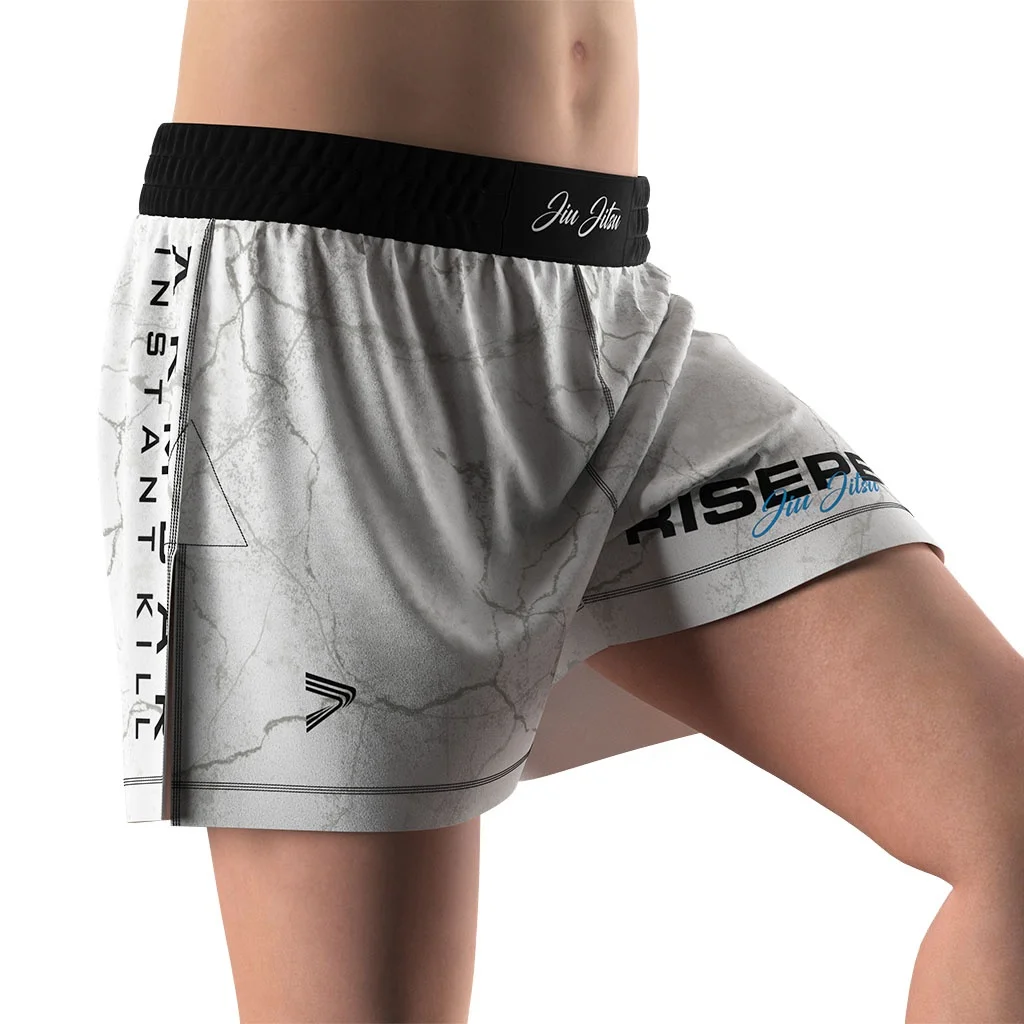 Custom Oem Odm Sublimated Custom Gym Shorts Nogi High Slit BJJ Fight Short Bjj Split Mma Shorts