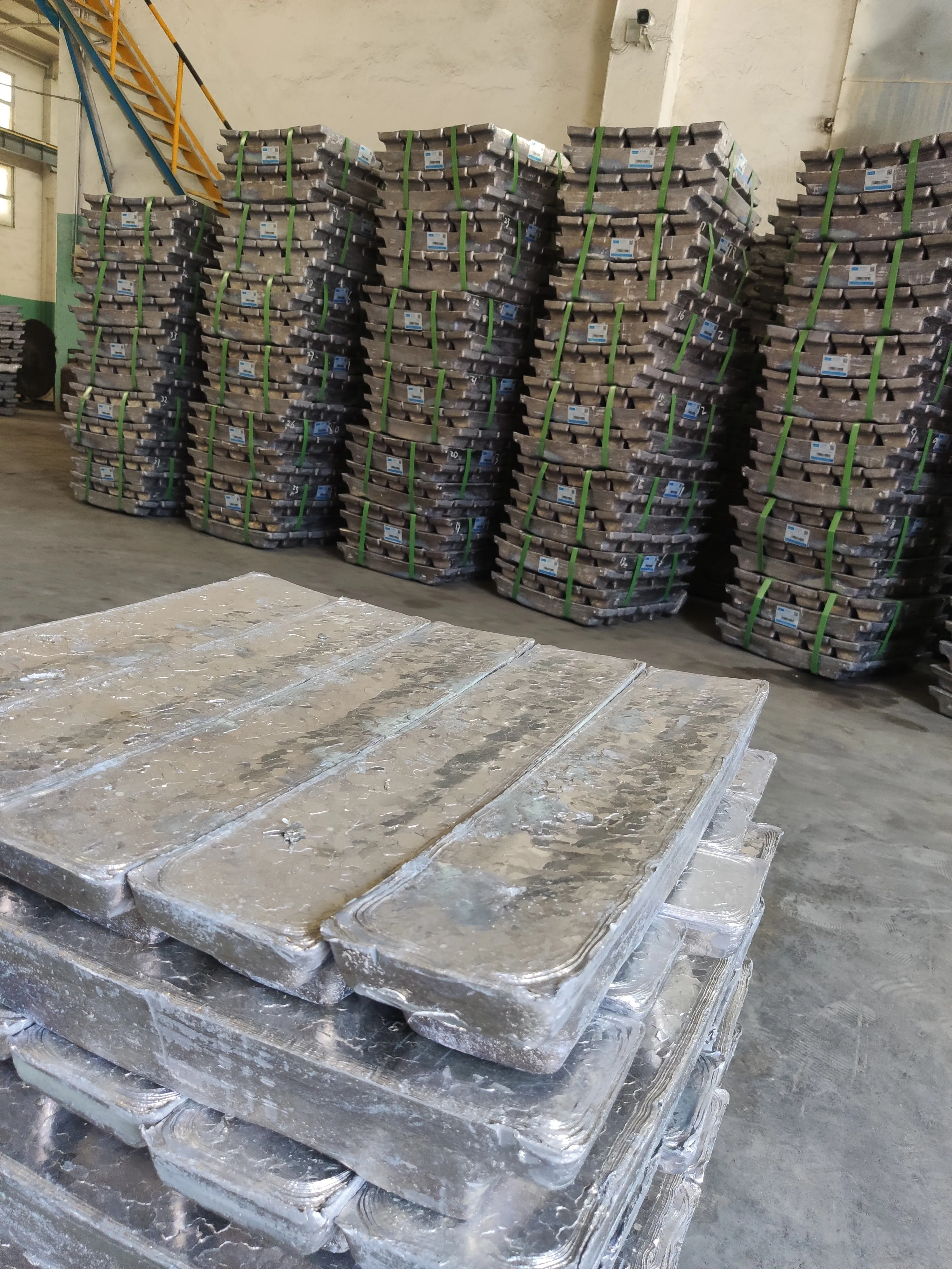  Pure Lead Ingot 99.994 Remelted Silver White