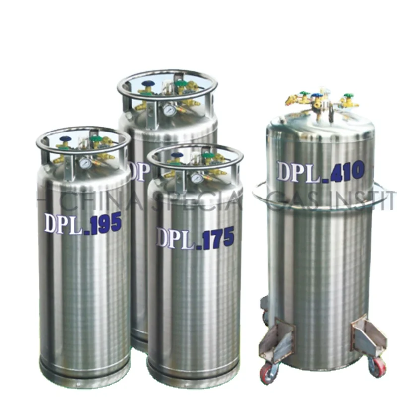 Cryogenic Storage Tank Vertical / horizontal LNG cryogenic Cylinder