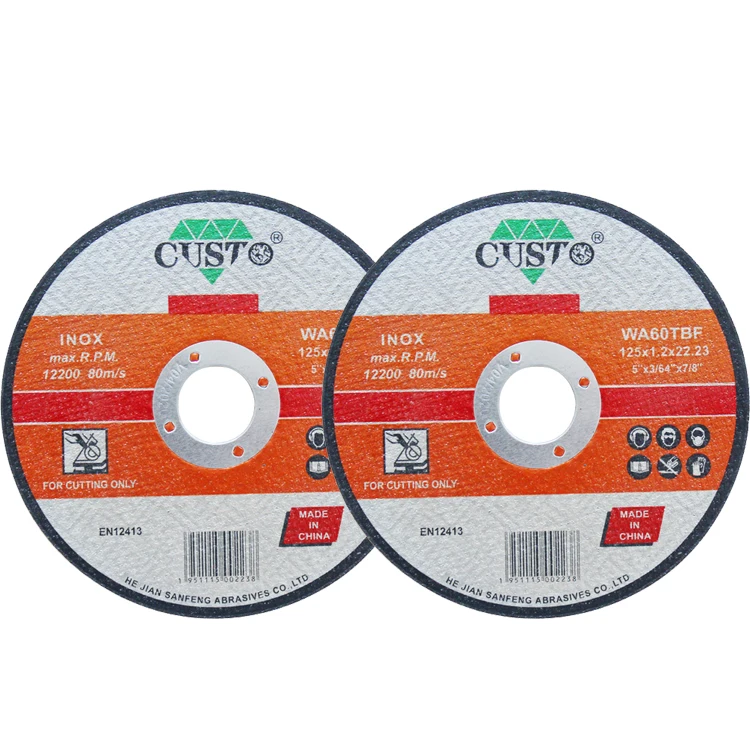 Durable design 125mm Double Nets T41 5 inch Cut Off Wheel for Stainless Steel Cast Iron Inox Metal