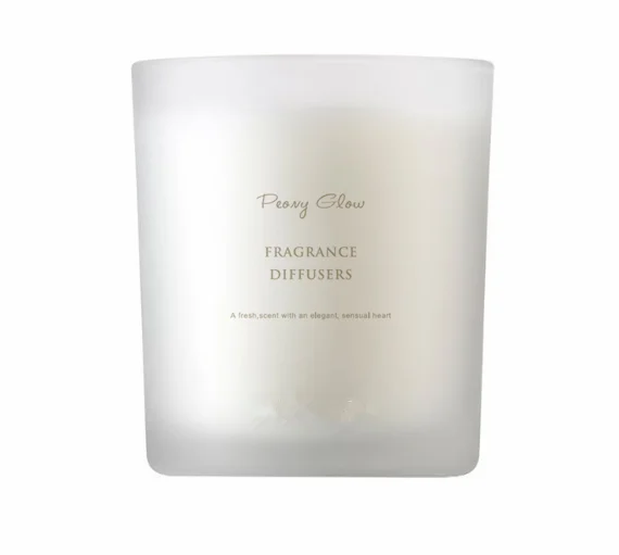 Home Decoration Custom Soy Wax Glass Jar Scented Candle Glass Jar Candle Luxury Private Label Soy Candles Scented