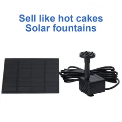 Waterfall Solar Powered Floating Pool Mini Bird Bath Feature Fountain Outdoor Water Pump Solar Water Fountain