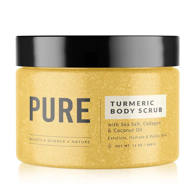 Custom Hot Selling Salt Scrub Natural Body Sugar Scrub Exfoliate Skin Whitening Body Scrub