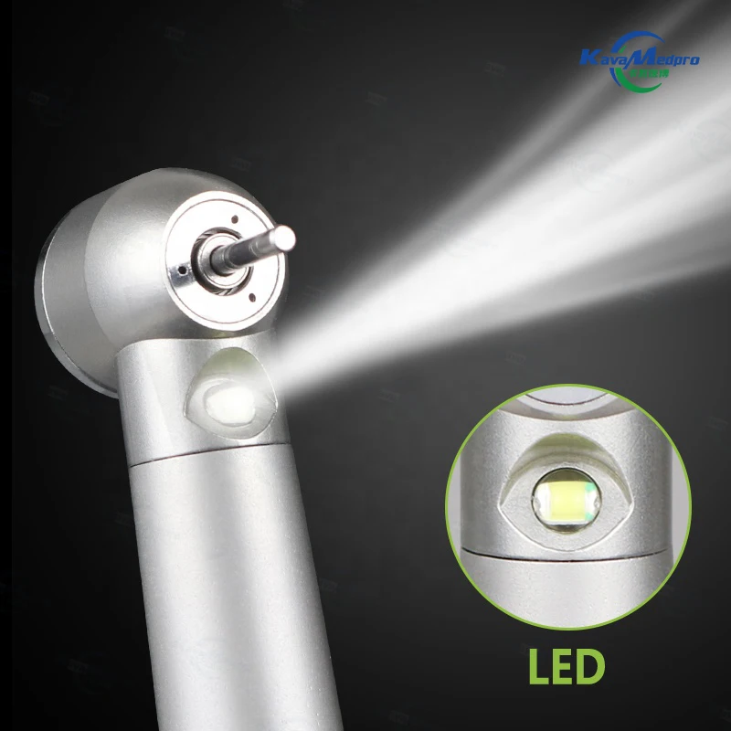 Portable Dental stainless steel body handpiece Led Dental High Speed Handpiece With E-Generator