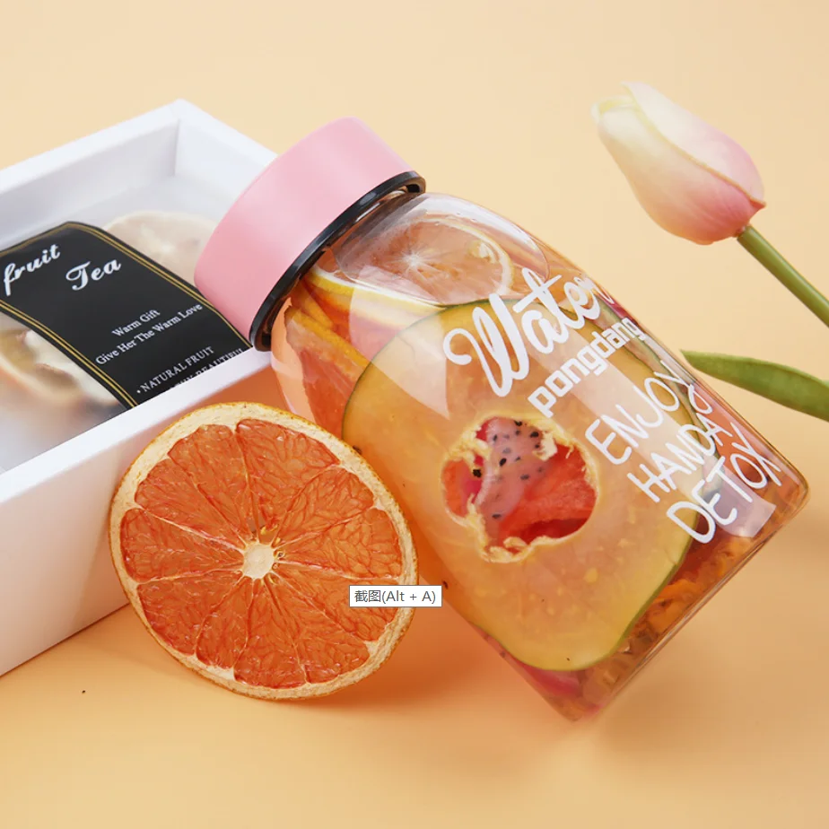  2021 Wholesale Detox Dried Fruit Sliced Tea Drink With Fruits Pineapple Orange Papaya for Improving