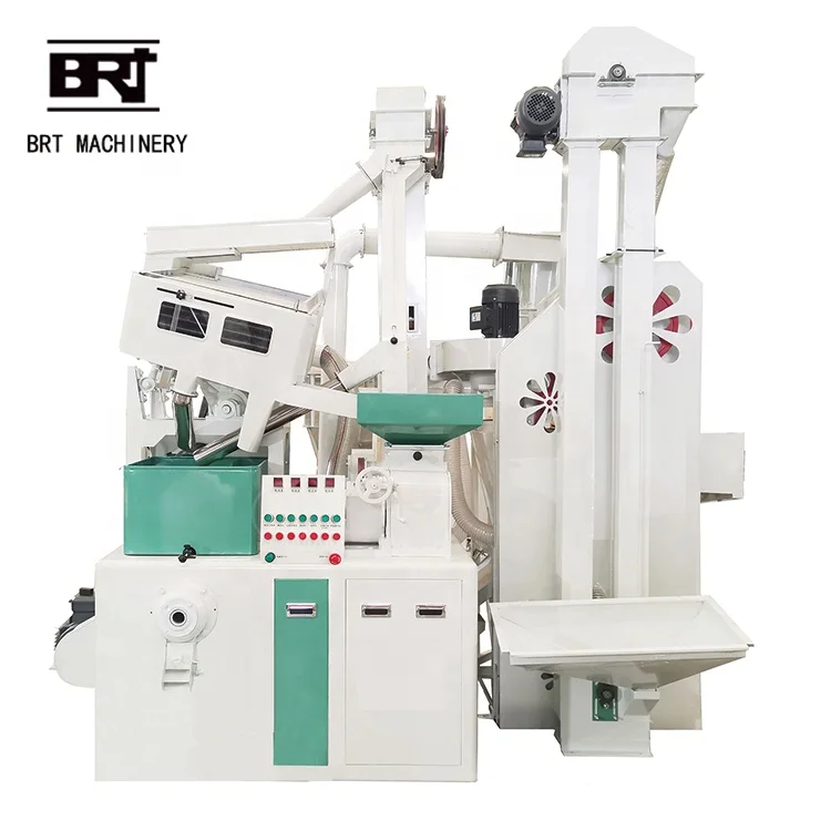 Complete rice mill plant auto small commercial 15 ton per day multi-function milling