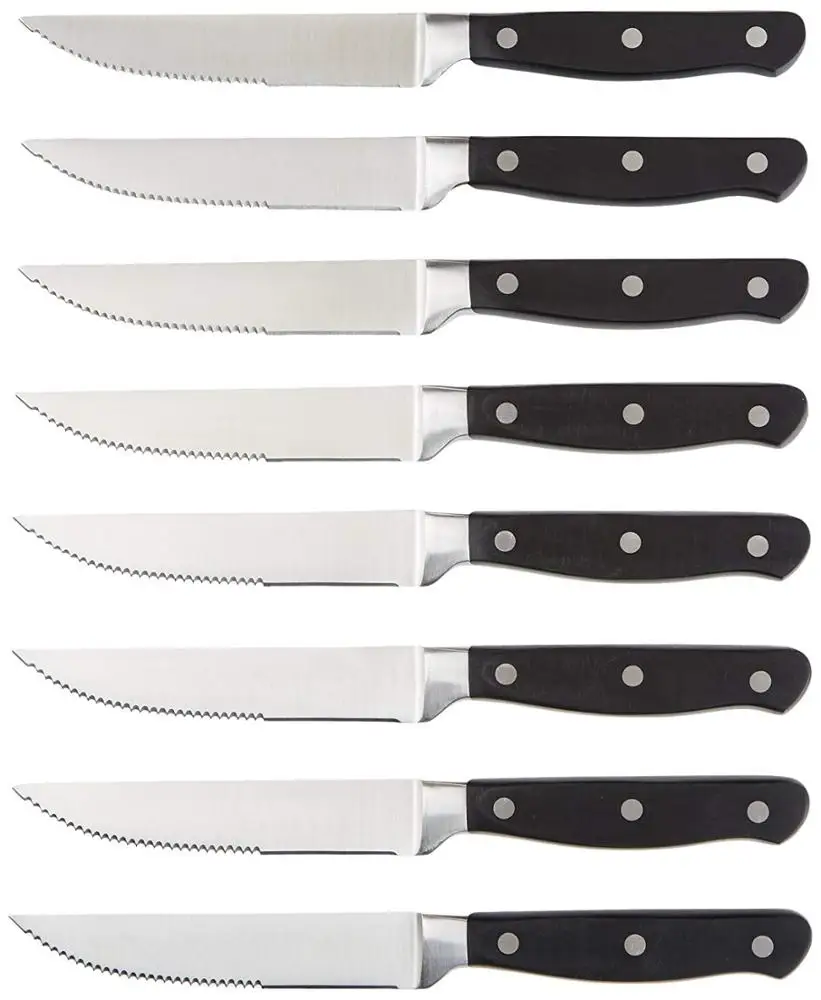 Union Source Superior Design Steak Knives Kitchen Chef Knife Set Stainless Steel For Household & restaurant